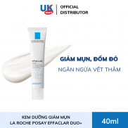 Kem Dưỡng Giảm Mụn, Ngừa Thâm, Thông Thoáng Lỗ Chân Lông La Roche-Posay Effaclar Duo+ 40ml