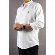 Áo sơ mi nam thêu logo Bigsize (L-8XL)