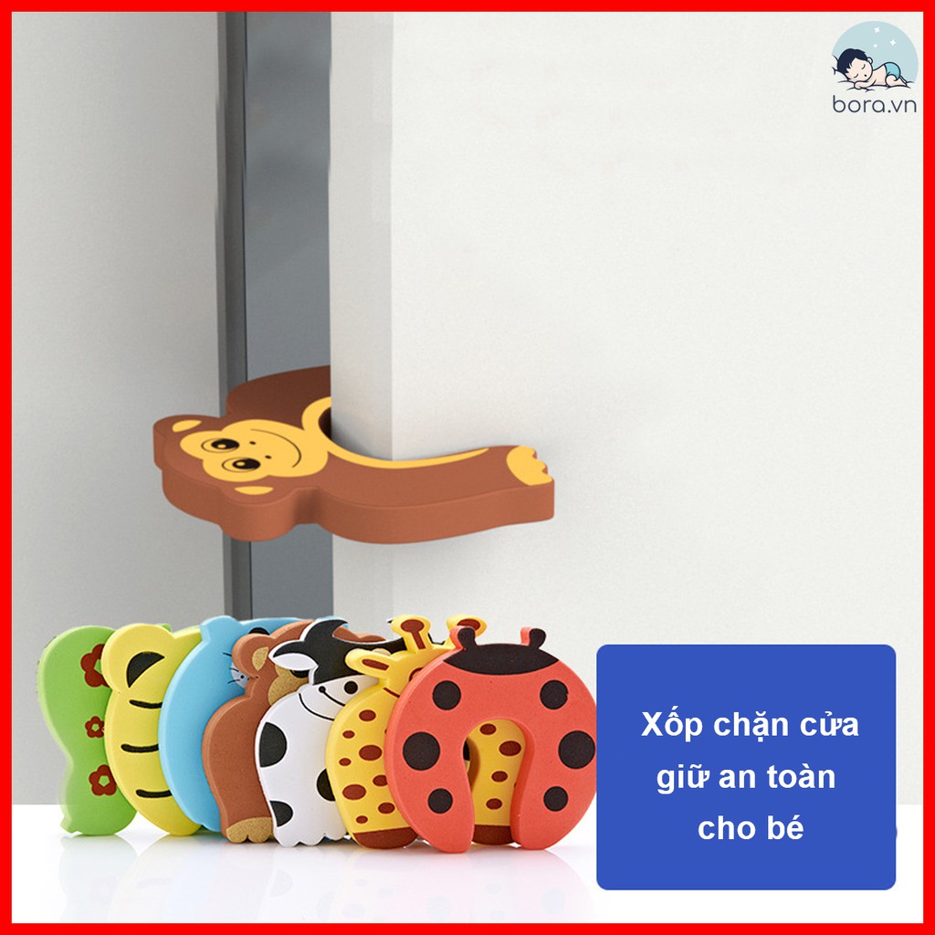 Xốp chặn cửa tránh kẹp tay cho bé