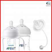 Ống tập hút bình sữa Avent Natural, dây ti sữa cho bé, giúp bé có thể ti bình với mọi tư thế đứng, ngồi, nằm