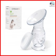 Cốc hứng sữa, hút sữa rảnh tay silicon cao cấp kèm nắp đậy, đế chống đổ CmBear