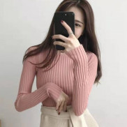 MS210 Áo len tăm cổ tròn lông cừu siêu mềm (hàng nhà máy Quảng Châu)