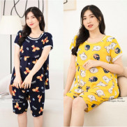 Đồ bộ bầu tôn 2 da thái viền ren siêu mềm mát