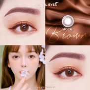Lens nâu tự nhiên có độ Mochi thương hiệu Angel Eyes đường kính 14.2 có độ từ 0 đến 6