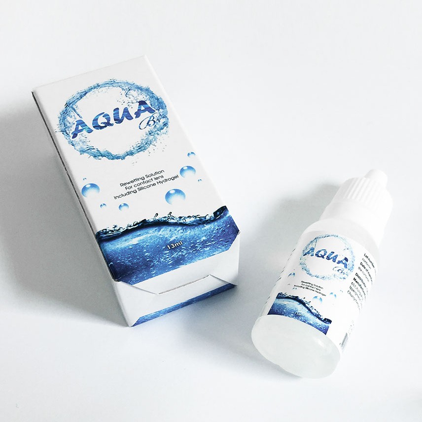 Nước nhỏ mắt lens Aqua B5 15ml cao cấp cho mắt nhạy cảm Angel Eyes phân phối độc quyền