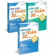Sách - Combo Làm chủ môn Toán trong 30 ngày lớp 11 (3 cuốn)