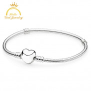 Vòng Tay Mạ Bạc Dạng Xương Rắn Diy Đơn Giản