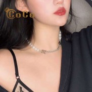  Vòng cổ ngọc trai phong cách cổ điển Hàn Quốc thời trang nữ