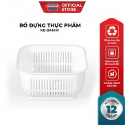 Rổ đựng thực phẩm Biozone KB-BA16W 16cm - Trắng