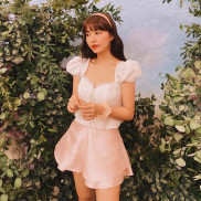 Quần váy xoè hồng tingoan CHARMIE SKORT/PK