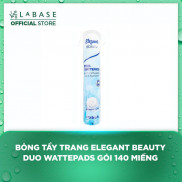 Bông tẩy trang Elegant Beauty Duo Wattepads Gói 140 miếng