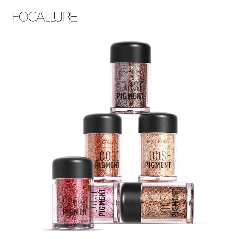 Phấn mắt FOCALLURE tông nhũ lấp lánh 18 màu tùy chọn