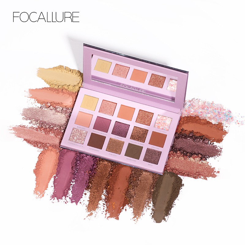 Bảng phấn mắt FOCALLURE 15 màu thời trang 150g