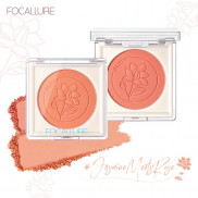 Phấn má hồng FOCALLURE sắc tố cao màu tự nhiên mềm và mịn bền màu lâu trôi dễ sử dụng không bết dính 3.7g