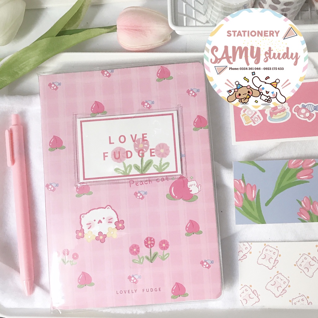 SỔ CARO NOTE FOR DIARY SIZE A5 100GSM 80 TỜ (160 TRANG) CUTE DÙNG LÀM LƯU BÚT PLANNER BULLET JOURNAL