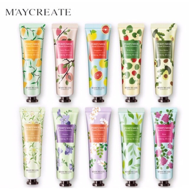 Kem dưỡng da tay Maycreate Flower of Story Perfumed Hand Essence