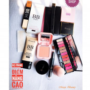 Bộ trang điểm cơ bản LAMEILA 9 món Kem BB, Phấn phủ, Phấn mắt, Mascara, Chì kẻ mày, Kẻ mắt, Son kem, Mút Tán, Kích mí