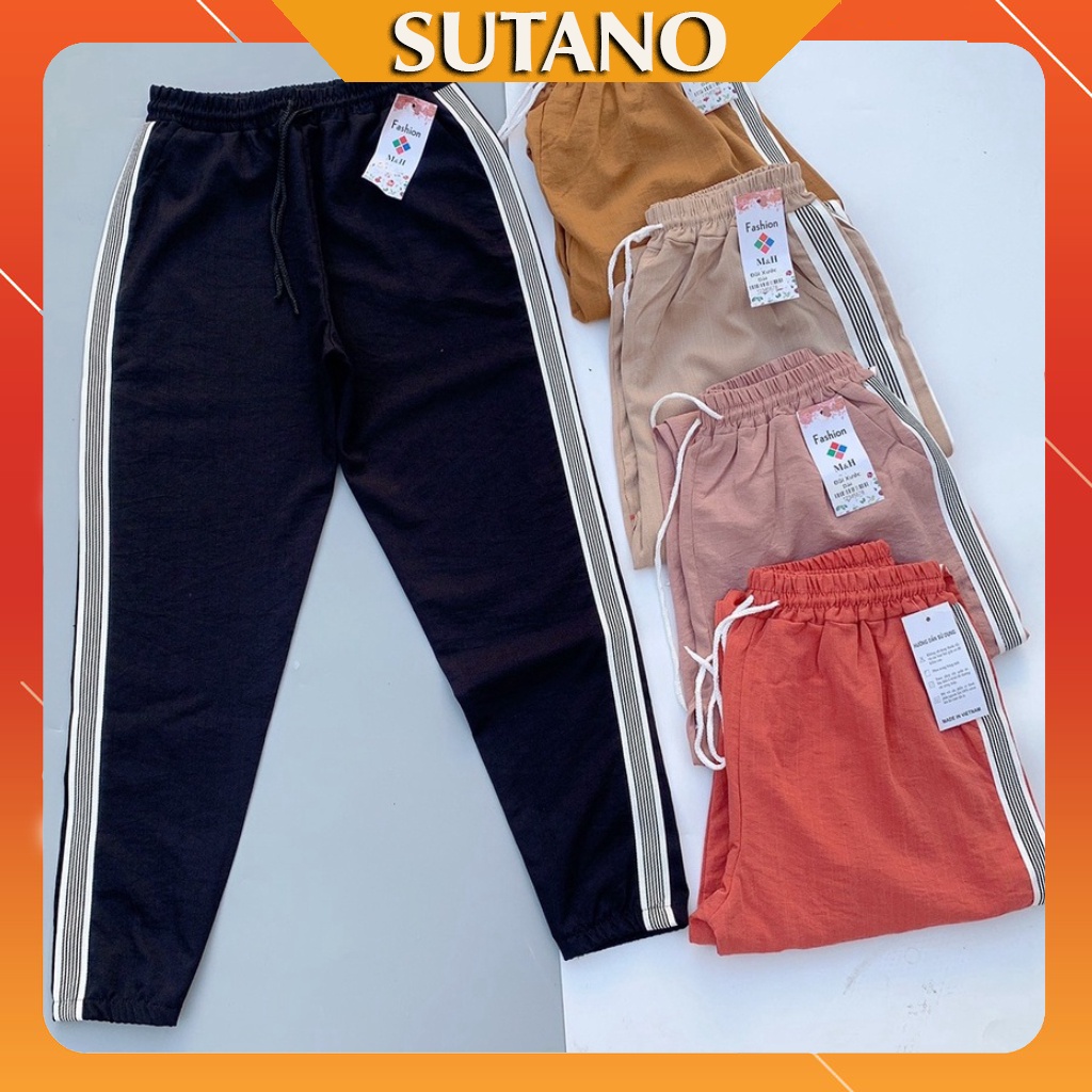 Quần đũi nữ dài-quần dài chất liệu đũi xước thấm hút mồ hôi nhiều màu Q460 SUTANO