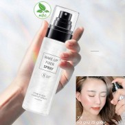 Xịt khóa nền giữ lớp trang điểm, Xịt nhũ khóa makeup  - tinh chất dưỡng da, cấp ẩm, làm trắng
