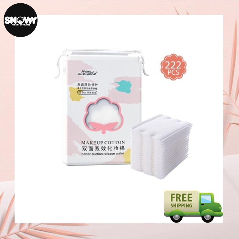 Bông tẩy trang Lameila 222 miếng