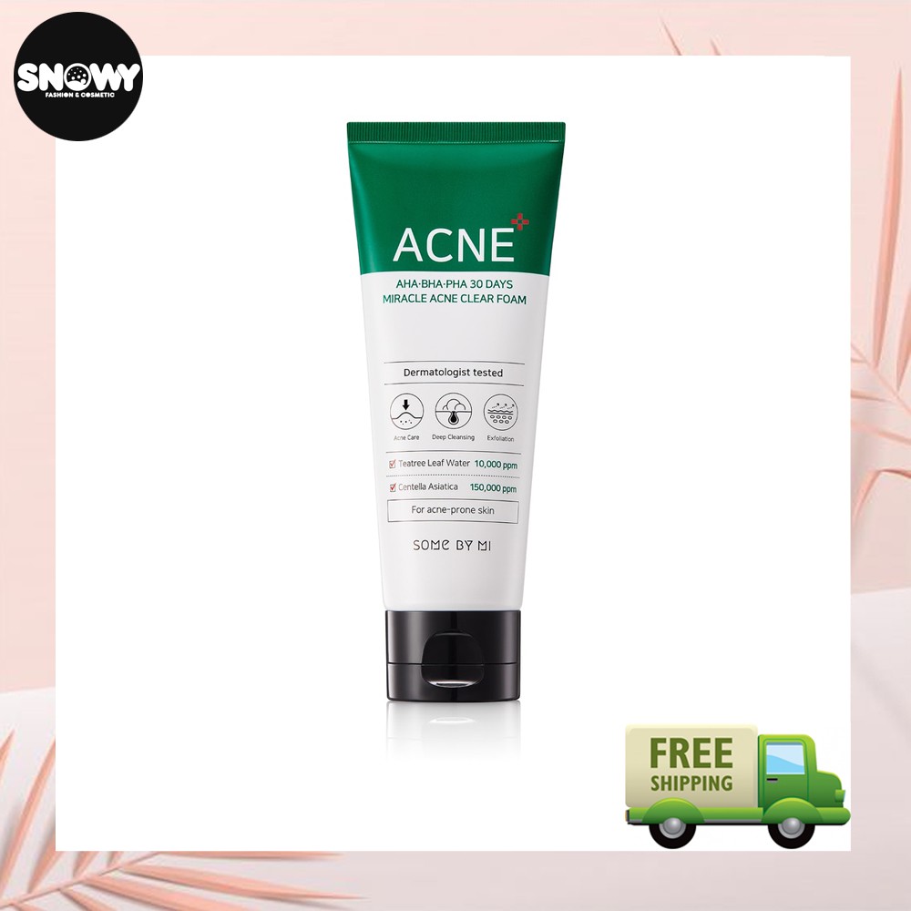 Sữa rửa mặt ACNE Some by mi