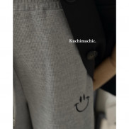 KUCHIMACHIC- Quần jogger nỉ tăm bo chun, form dáng basic, phù hợp với phong cách trẻ trung năng động MÃ 9902