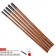 Cần câu tay giá rẻ CACBON BIGINNER 3,6-6,3M màu nâu đồ câu 99 hoang_hai_shop_01