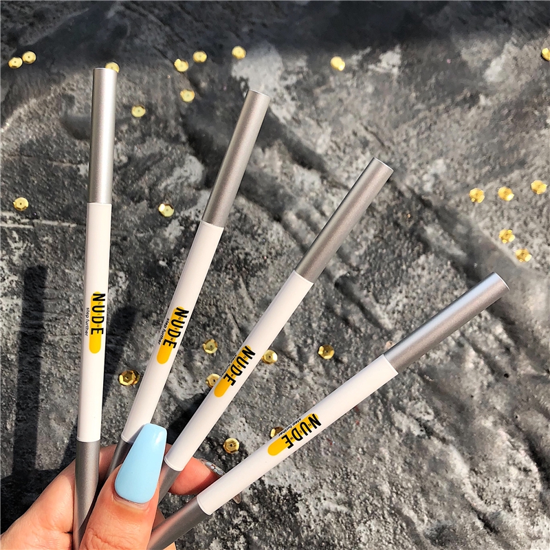 Bút chì kẻ lông mày hai đầu kháng nước có vitamin E