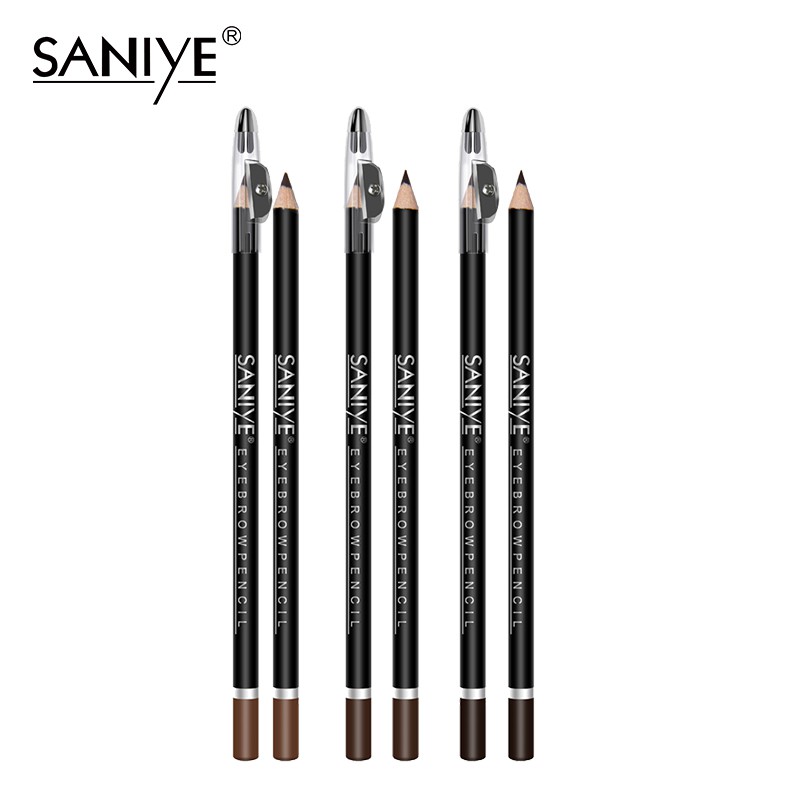 Bút Chì Kẻ Mày SANIYE P1809 1g Chống Thấm Nước 3 Màu