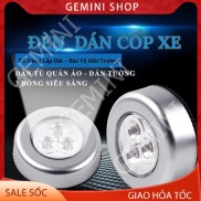 Đèn Led Dán Tường Cốp Xe Ô Tô Trần Xe Tủ quần áo mini dùng pin L646 siêu sáng GEMINI SHOP
