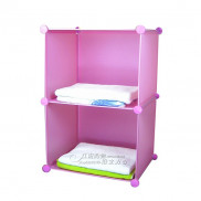 Tủ nhựa ghép,tủ quần áo,tủ nhựa đựng quần áo đa năng tâm house đủ 2 Ngăn Không Cửa