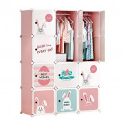 Tủ nhựa ghép,tủ quần áo,tủ nhựa đựng quần áo đa năng tâm house đủ 12 ngăn tâm house loại 47 ( đủ ngăn tặng treo )