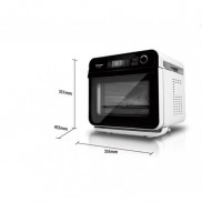 Lò Chiên Nướng Hấp Không Dầu Panasonic NU-SC100WYUE 15 Lít - Bảo Hành 12 Tháng