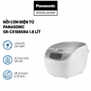 Nồi Cơm Điện Tử Panasonic SR-CX188SRA (1.8L) - Bảo Hành 12 Tháng - Hàng Chính Hãng