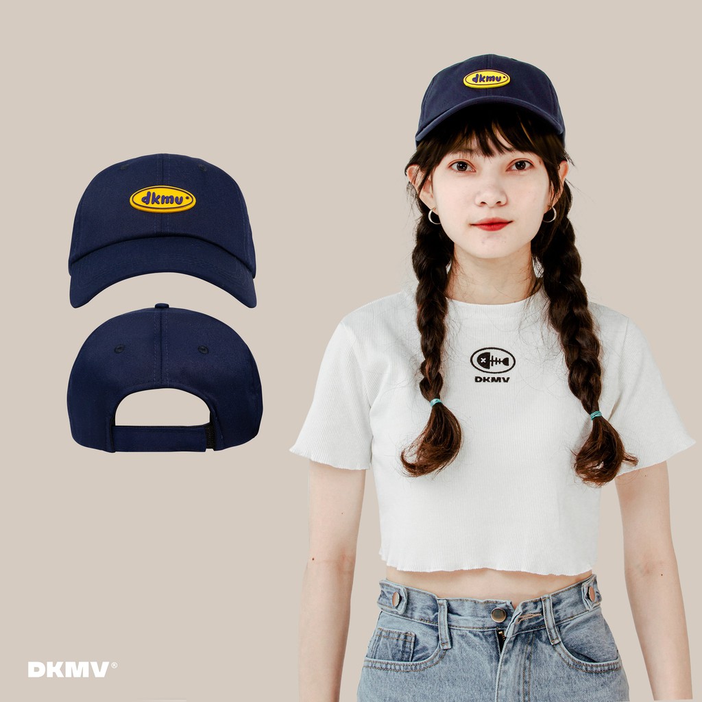 DKMV Mũ lưỡi trai unisex - MÀU XANH ĐẬM