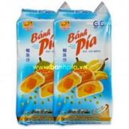  Bánh pía Tân Huê viên đậu sầu riêng 5 sao 600g Đặc sản Sóc Trăng