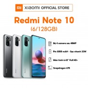 Điện thoại Xiaomi Redmi Note 10 (6+128GB) | Hàng chính hãng | Bảo hành 18 Tháng