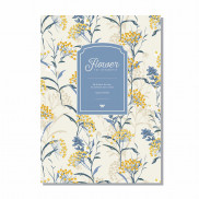 Vở kẻ ngang Flower Hoa tím - 80 trang