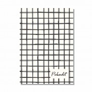 Vở kẻ ngang Pokadot Ô vuông đen - 80 trang