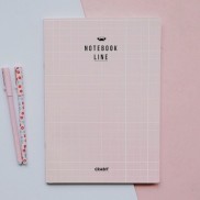 Vở kẻ ngang Pokadot Crabit