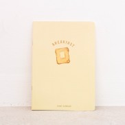 Vở kẻ ngang 80 trang Crabit Breakfast - Butter Bread Bánh Mì