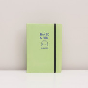  Sổ tay dotgrid Crabit 100gsm A5 - Baked&Fun - Burger