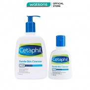 Combo Sữa Rửa Mặt Cetaphil Gentle Skin Cleanser Phù Hợp Với Mọi Loại Da(Cetaphil 500ml + Mini 59ml)