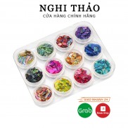 Xà cừ nail , xà cừ vân đá đính móng