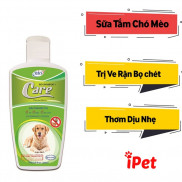 Sữa tắm đặc trị ve rận bọ chét cho chó mèo - Bio Care 200ml - iPet Shop
