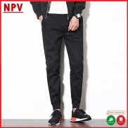 Quần jogger nam kaki NPV kiểu dáng thể thao,quần dài nam chất liệu kaki co giãn 4 màu