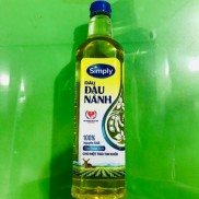Dầu ăn Simply đậu nành 1L (date mới nhất)