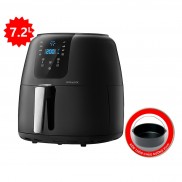 Nồi Chiên Không Dầu Điện Tử Lock&Lock EJF296BLK 7.2L - Hàng Chính Hãng,Bảo Hành 12Tháng, Kèm Chảo Nướng - JoyMall