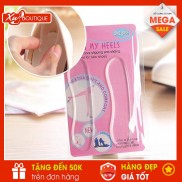2 Miếng Lót Gót Giày Nữ Silicon Chống Nhấc Gót Giầy, Đau Chân - Giá Sỉ