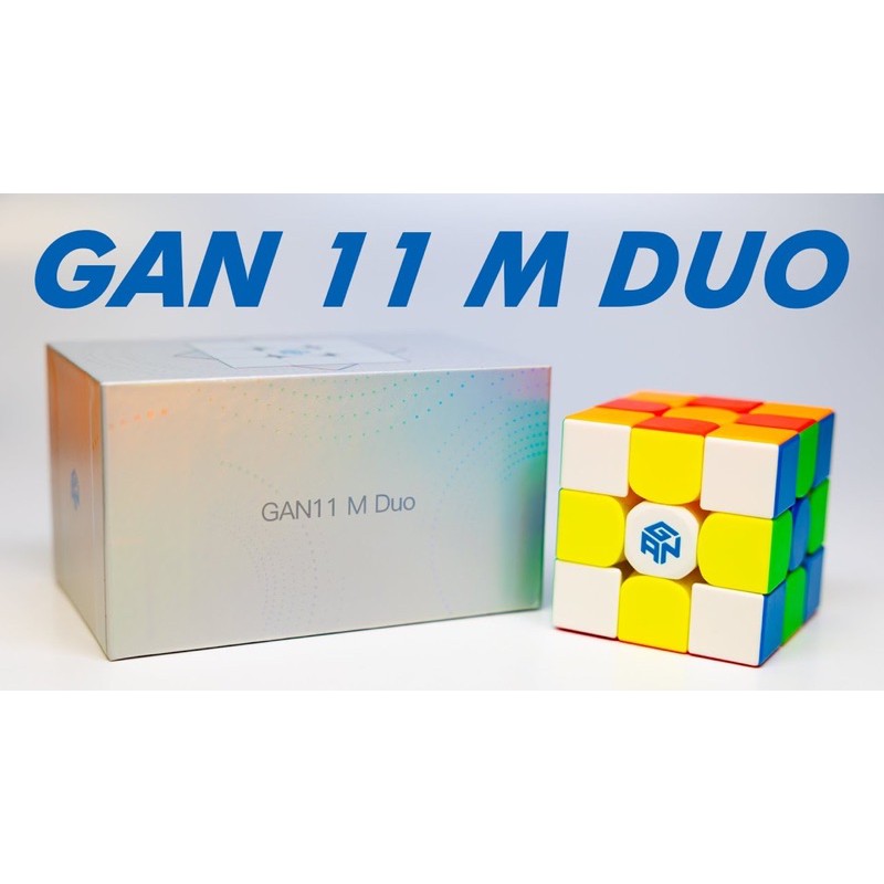  Rubik Gan 11 M Duo có nam châm Core cao cấp chính hãng Gan